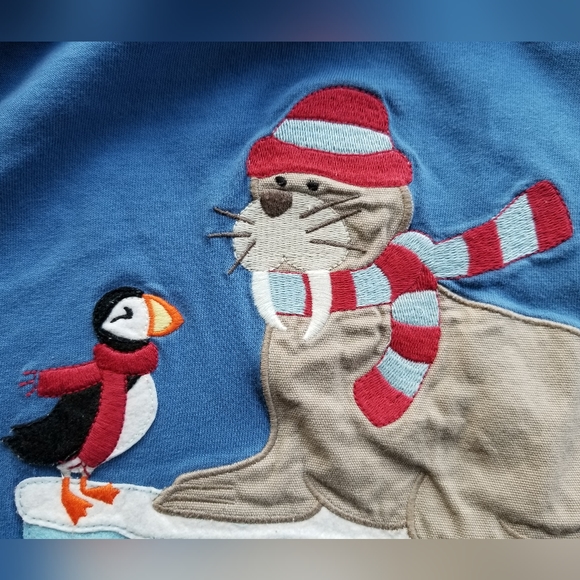 2009 vguc Janie & Jack walrus & puffin tee - Picture 13 of 16